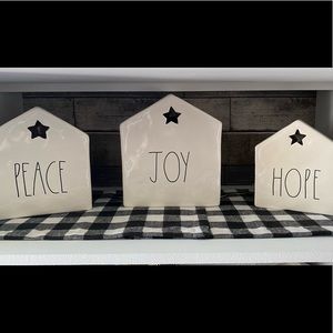 Rae Dunn Joy, Peace & Hope Trio